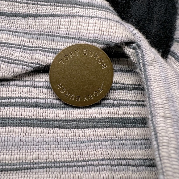 TORY BURCH wool double breasted coat 🩶🩵💙🖤 - Picture 4 of 8